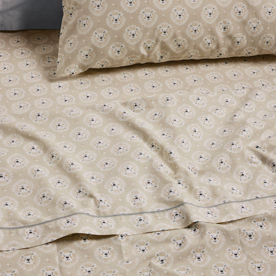 Das Home Σετ Μονά Taupe 170x260cm
