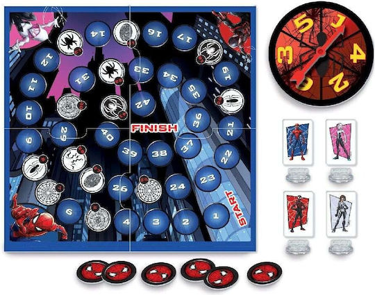 Board Game Spider-Man for 2-4 Players 4+ Years Old Lisciani Giochi