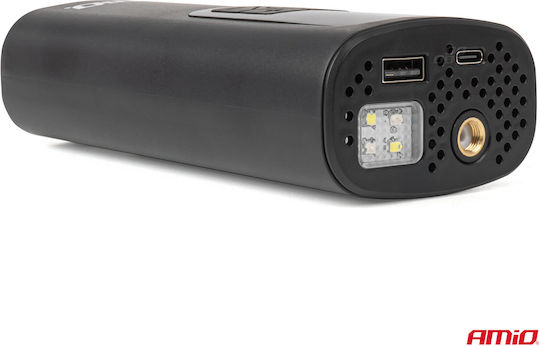 AMiO Car Tire Pump 150 PSI Rechargeable with Battery 12V