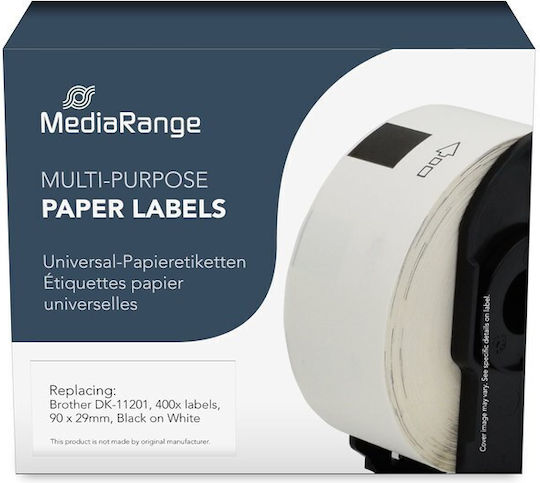 MediaRange Αυτοκόλλητες Ετικέτες Α4 Ορθογώνιες 29x90mm