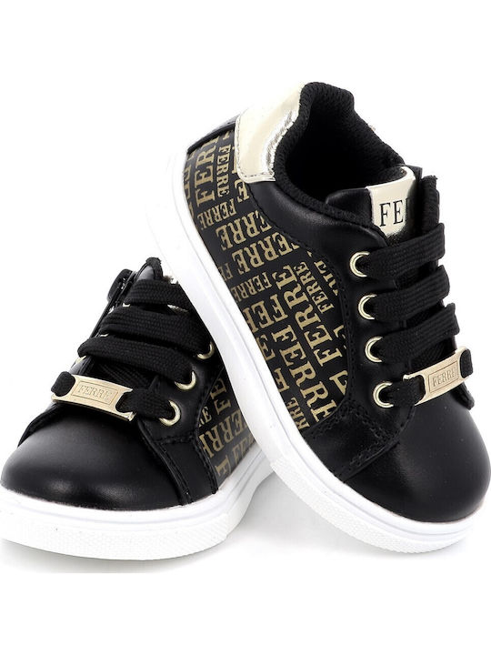 Παιδικά Sneakers Ανατομικά Μαύρα