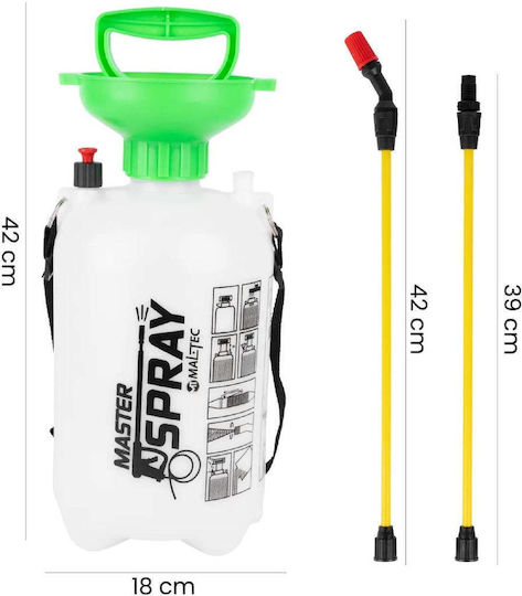 Masterspray 5l Garden Sprayer Lance 5 L Capacity Maltec 111437