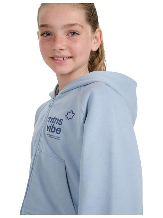 Kinderstrickjacke Hellblau