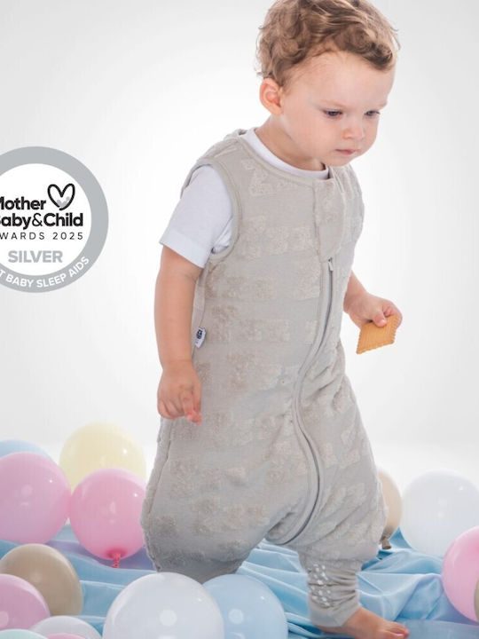 Baby Bliss Autumn Sleeping Bag with Feet Grey