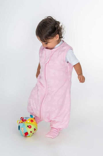 Baby Bliss Φθινοπωρινός Υπνόσακος με Πόδια Dreamy Zzz Pink