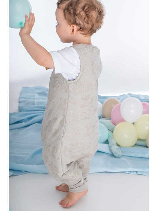 Baby Bliss Autumn Sleeping Bag with Feet Grey