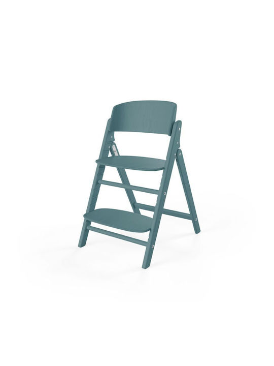 Cybex Click & Fold Foldable Baby Highchair 4 in 1 with Adjustable Height Stone Blue