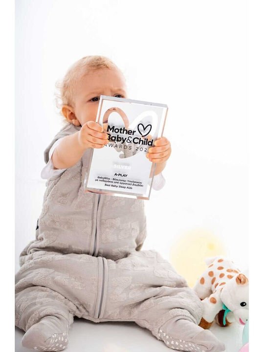 Baby Bliss Autumn Sleeping Bag with Feet Grey