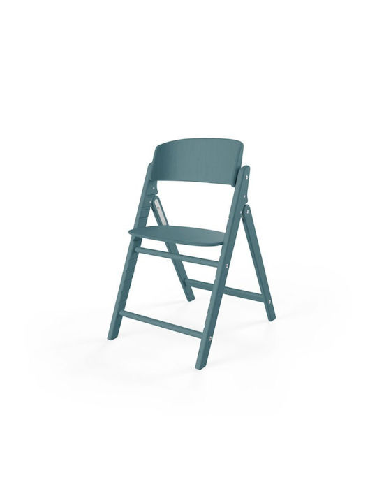 Cybex Click & Fold Foldable Baby Highchair 4 in 1 with Adjustable Height Stone Blue