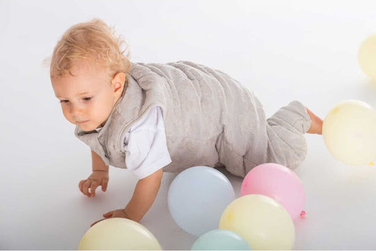 Baby Bliss Autumn Sleeping Bag with Feet Grey