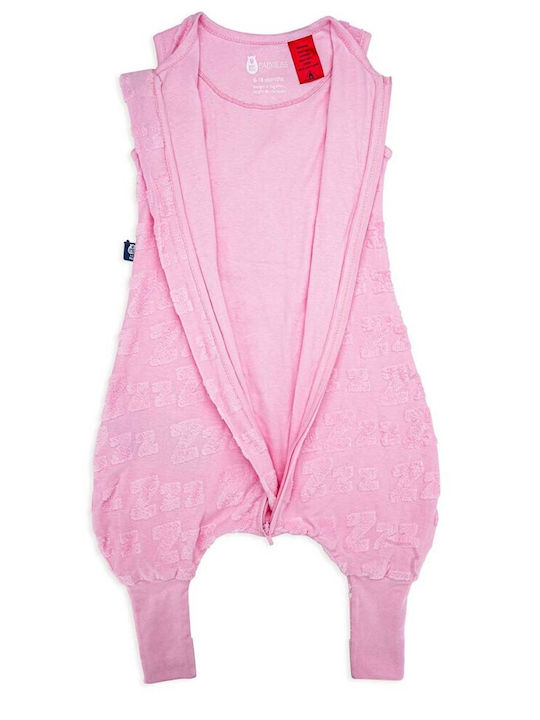 Baby Bliss Есенен Спален чувал с крачета Dreamy Zzz Pink