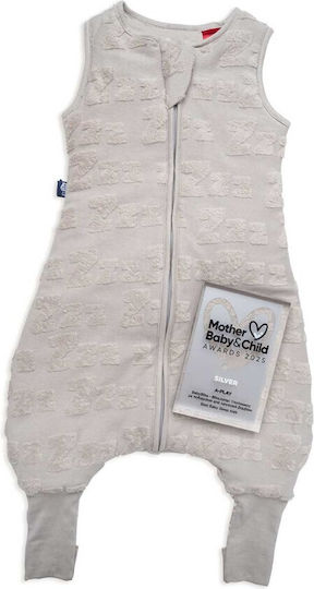 Baby Bliss Autumn Sleeping Bag with Feet Grey