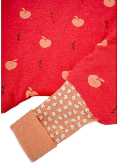 Baby Bliss Autumn Sleeping Bag with Feet Lovely Apples