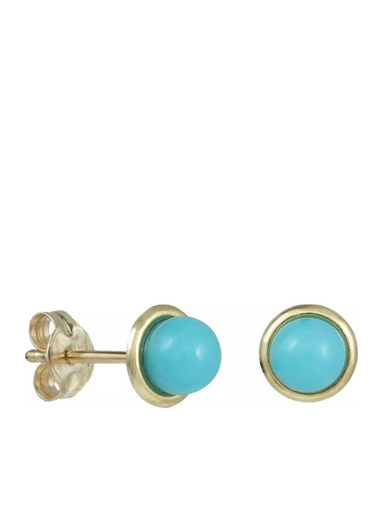 Studs with Stones from 9K Gold