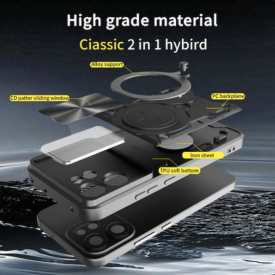 Techsuit Camguard Pro Back Cover Σιλικόνης Ροζ Χρυσό (Oppo Reno14F)
