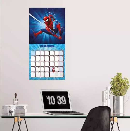 Календар Marvel Spiderman 2026 30x30 Calendar Cp26030