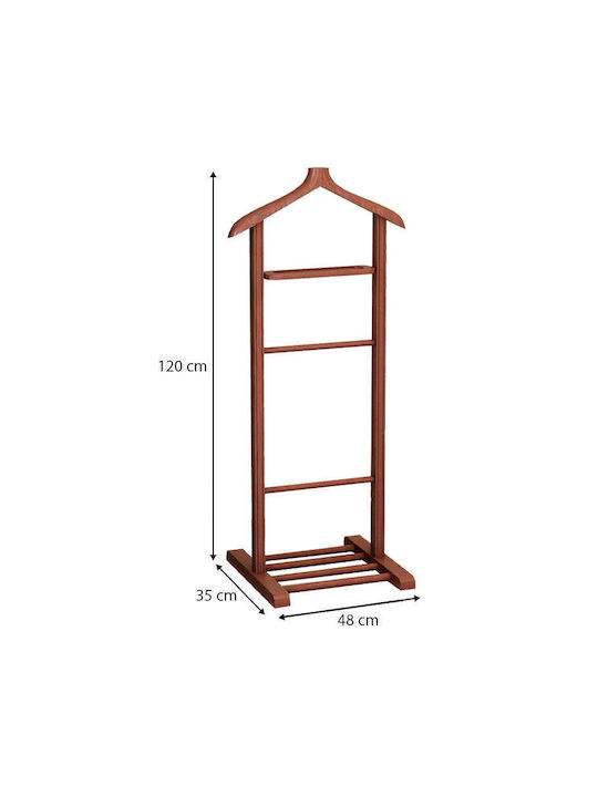 Beta Mobilier de Intrare cu Cuier Piuliță 48x35x120cm