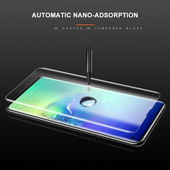 Samsung Galaxy S22 Ultra 5G UV Течност Извит Пълно Лепило Закалено Стъкло Филм