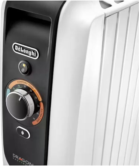 De'Longhi Dragon Oil Filled Radiator with 10 Fins 2500W