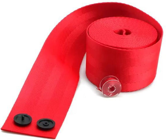 Vehicle Seat Belt Strap Red
