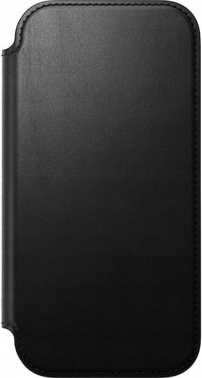 Nomad Book Δερμάτινο Μαύρο (iPhone 17)