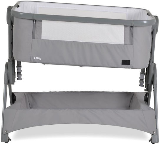 Cangaroo Wiege mit Matratze und Rädern Gray