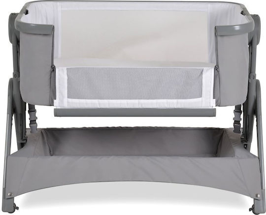 Cangaroo Wiege mit Matratze und Rädern Gray