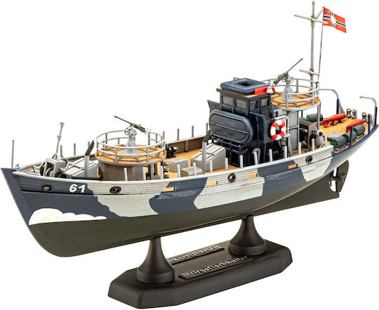 Revell Warship Model Set Kfk Kriegsfischkutter 1:144 102 Pieces 168mm Multicolour