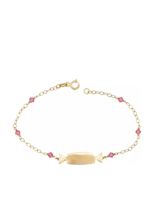 Gold 9K ID Bracelet