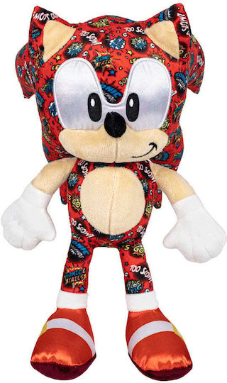 Play By Play Jucărie De Plus Sonic Ariciul Pentru Nou-Născuți 30 Cm
