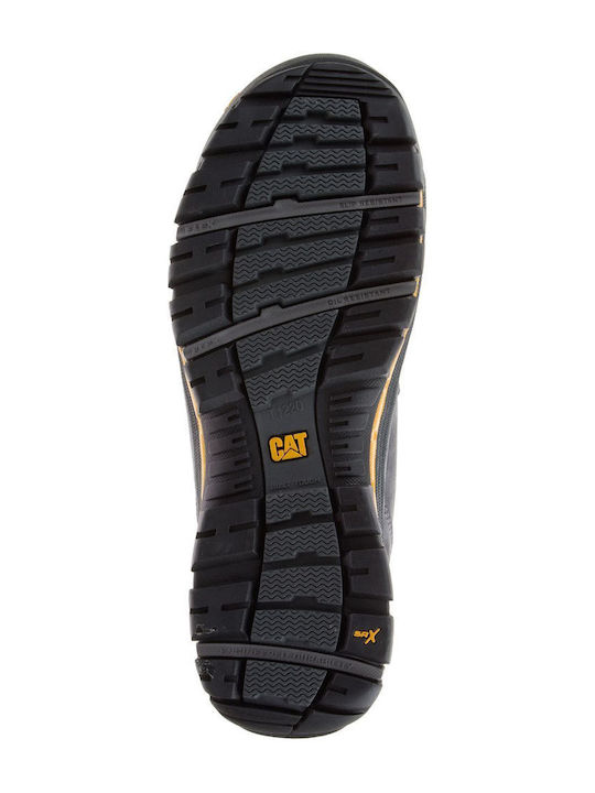 CAT Munising Waterproof Boots Safety Gray S3 with Certification P, E, FO , HRO, SRA,WR