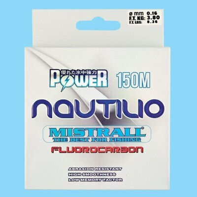 Mistrall Nautilio Nylon Monofilament 150 M Acoperire Fluorocarbon Invizibil în Apă