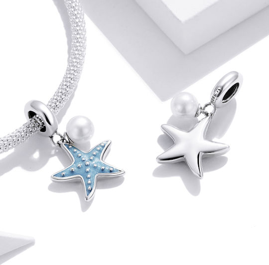 Сребърен Charm 925 Морска Звезда
