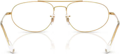 Ray Ban Metal Prescription Eyeglass Frame Gold RX6645 3086