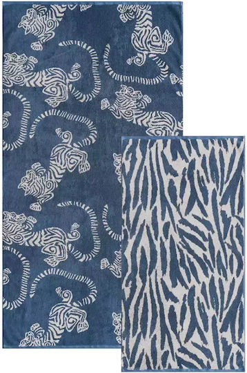 Kentia Set of Bath Towels 2 pcs Shiro 01 Weight 550gr/m²