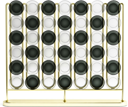 Umbra Tabletop Decor Score 4 Metallic Chrome Stax 32x5x27