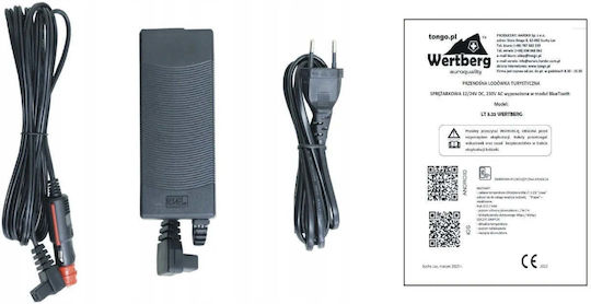 Harder & Steenbeck Преносим Хладилник 22л Капацитет 12V / 220V / 240V / 24V Бял