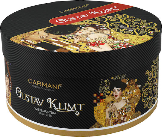Kaffeetasse Untertasse G Klimt Baum Leben Schwarzer Hintergrund Keramik