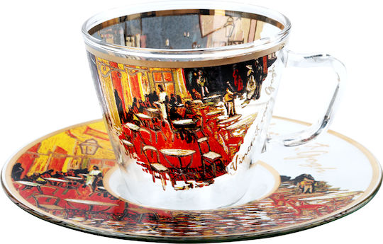 Espresso Cup V Van Gogh Café Terrace At Night Carmani