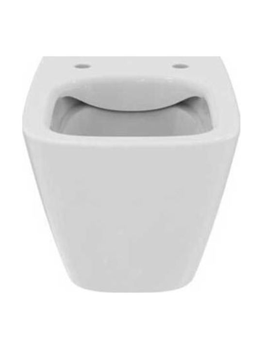 Ideal Standard I.life B Wandhängende Toilette mit Schlank Deckel Weiße Ideal Standard I.life B Wandhängende Toilette mit Schlank Deckel Weiße
