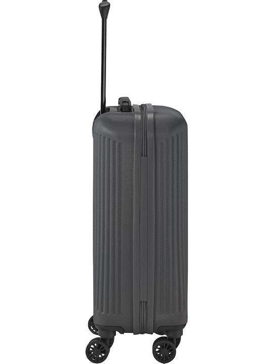 Travelite Bali Kabinenreisekoffer Hartschalen Anthracite mit 4 Räder Höhe 55cm 72347-04