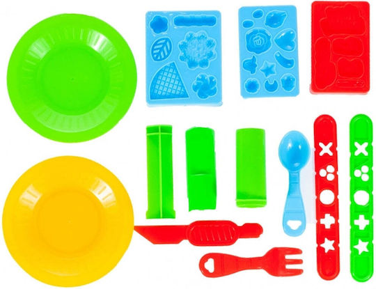 Ice Cream Making Table + 6 Cups Malplay 107268