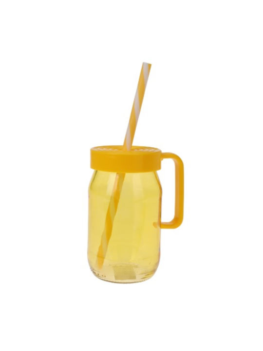 Set 6 Koopman Lemonade Glasses Glass 7x12 Cm 370 Ml Multicolour