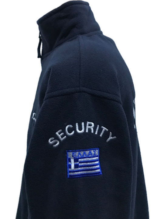 Fleece Jacket Security Black