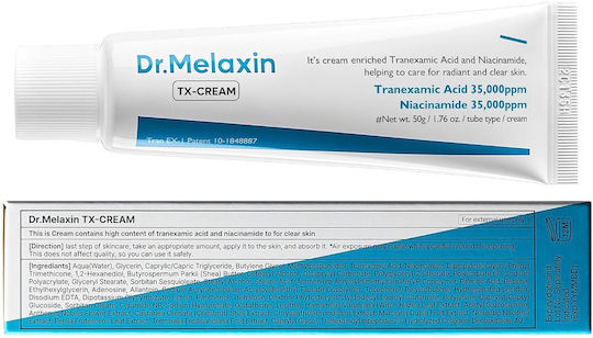 Dr. Melaxin TX Κρέμα Προσώπου για Ενυδάτωση & Πανάδες 50ml