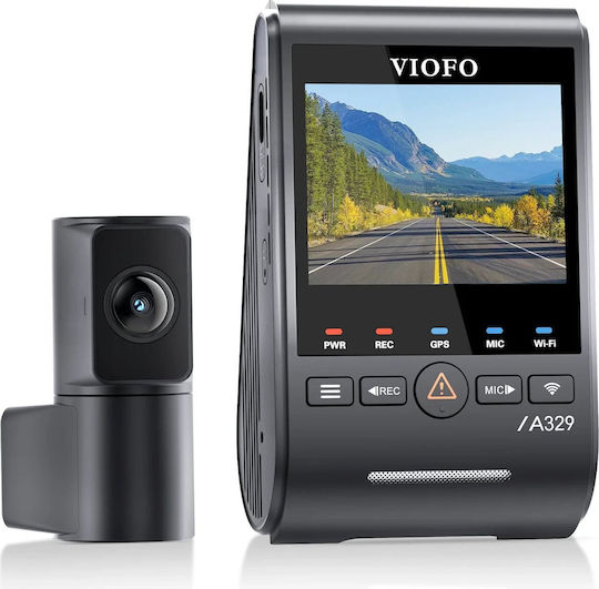 Viofo Set Camera DVR Auto 4K pentru Parbriz & Camera de Marsarier