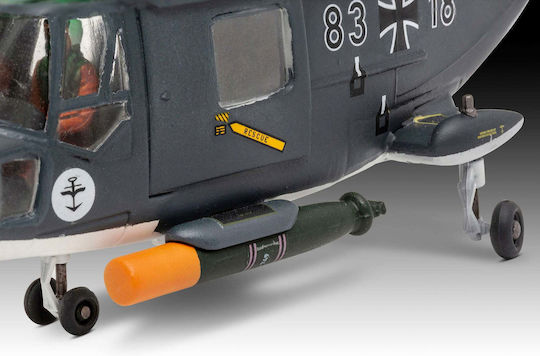 Revell Westland Lynx Mk.88 Helicopter Model Set 66 Pieces Metal Unassembled