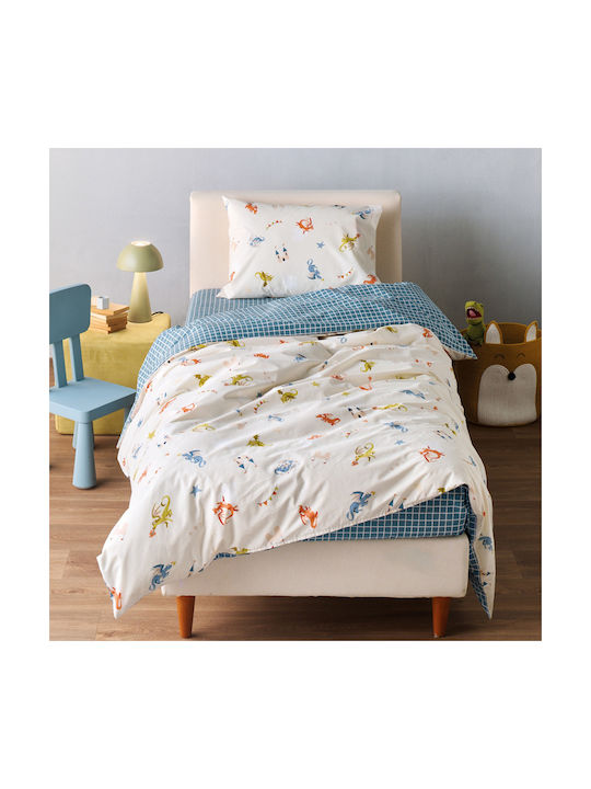 Kentia Sheet Set Single Cotton Versus Ecru 160x245cm 3pcs