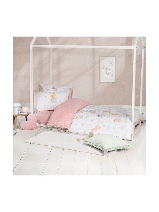 Nima Sheet Set Single with Elastic Band Cotton Fairy 100x200cm 3pcs