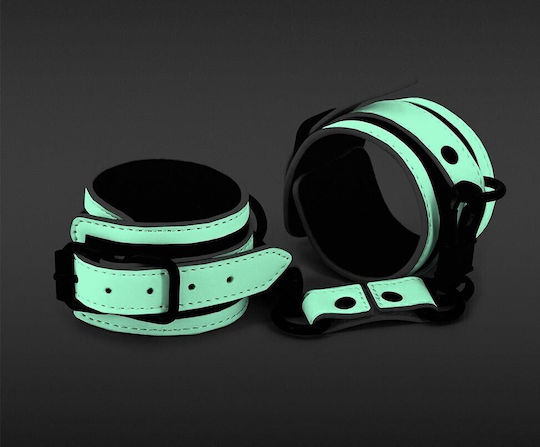 Ns Novelties GLO Bondage Wrist Cuff Handcuffs Green